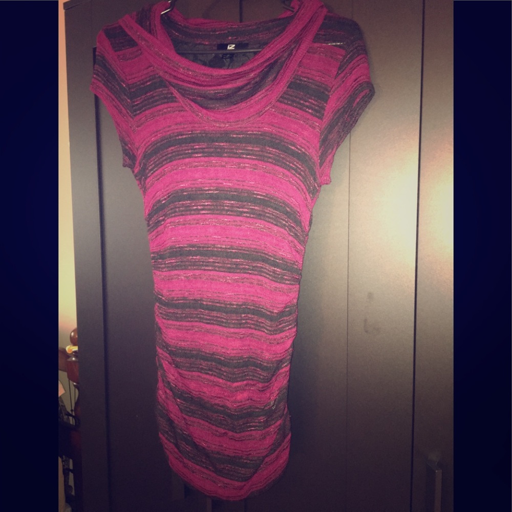 Fitted knit dress